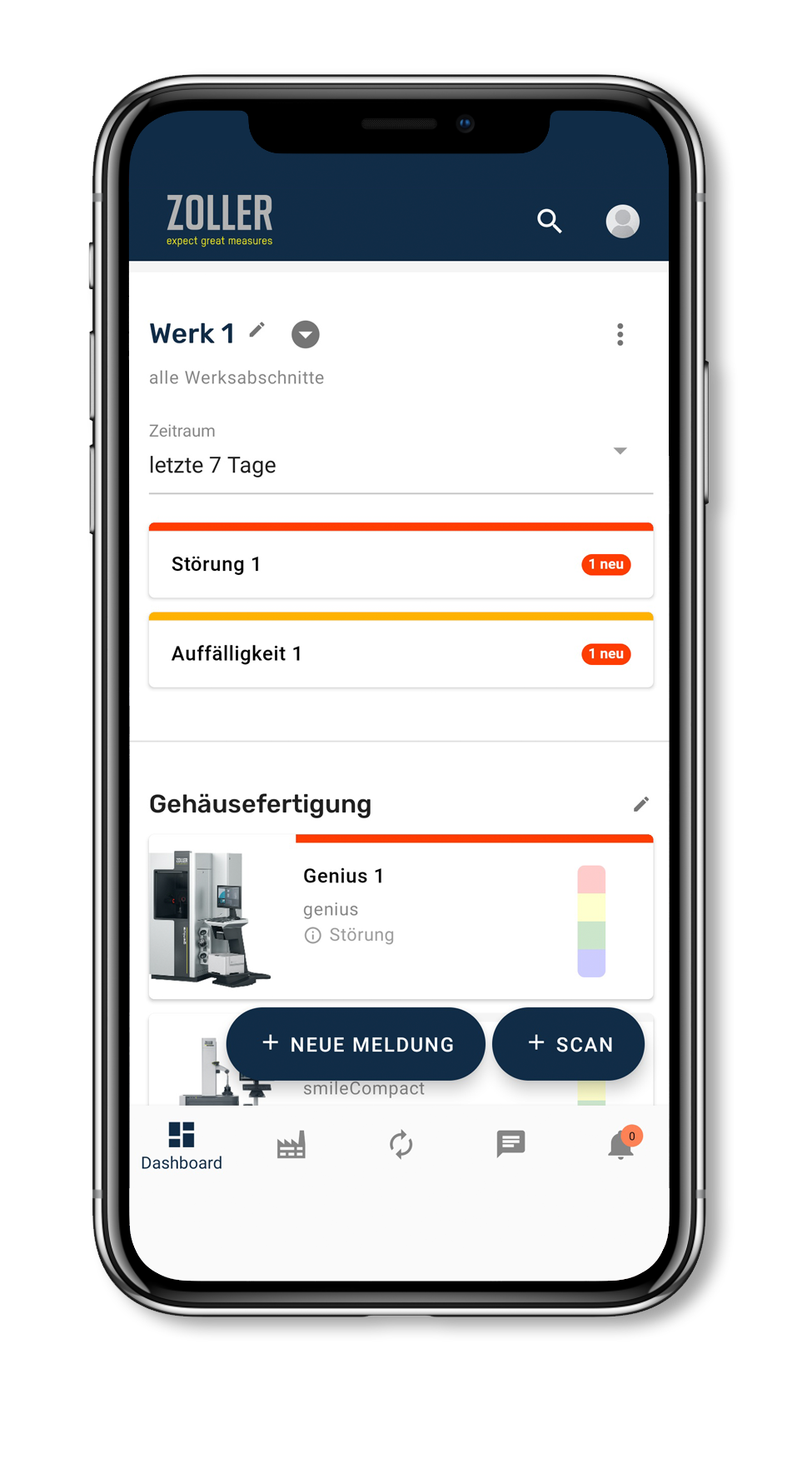 Digitaler Service Serviceportal von 247FactoryNet